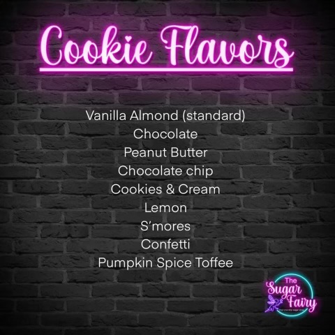 cookies flavors