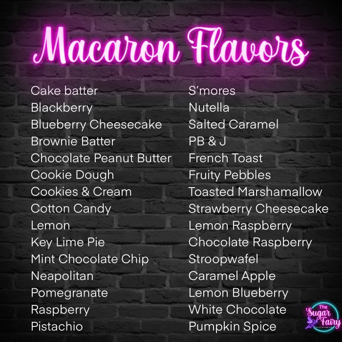 macaron-flavors